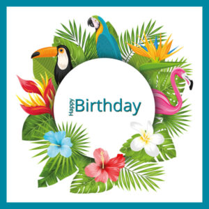 tropical happybirthday