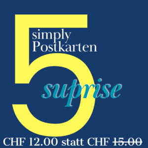 5 simply Postkarten Überraschungsset